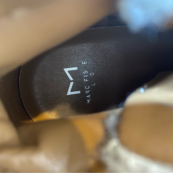 Marc Fisher Mally High Top Tan Suede Sneaker 8 1/2 - Picture 12 of 14